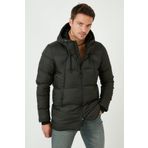 Buratti Kapüşonlu Suya ve Rüzgara Dayanıklı Soğuk Geçirmez Slim Fit Mont Erkek MONT 5717101