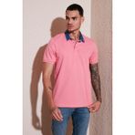 Buratti Pamuk Düğmeli Regular Fit Polo Yaka T Shirt Erkek Polo Yaka T Shirt 5902134 - Şeker Pembe