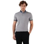 Buratti Pamuk Karışımlı Desenli Slim Fit Polo Yaka T Shirt Erkek POLO YAKA T SHİRT 646B3200