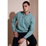 Buratti Pamuk Karışımlı Regular Fit Polo Yaka Kazak Erkek Polo Yaka Kazak 456223 - Çağla - XL