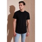 Buratti Pamuk Regular Fit Bisiklet Yaka T Shirt Erkek T Shirt 5902511 - Siyah