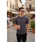 Buratti Pamuklu Bisiklet Yaka Basic T Shirt Erkek T SHİRT Babalar Günü Özel 59020001