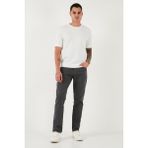 Buratti Pamuklu Comfort Fit Normal Bel Boru Paça Jeans Erkek Kot Pantolon 4412C19TEXAS - Antrasit - 31 - 32