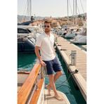Buratti Pamuklu Kısa Kollu Düğmeli Polo T Shirt Erkek Polo T Shirt 5904051 - Ekru - XL
