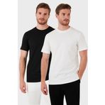 Buratti Pamuklu Regular Fit 2'li Basic T Shirt Erkek T SHİRT 59020202