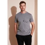 Buratti Pamuklu Regular Fit Bisiklet Yaka Basic T Shirt Erkek T Shirt 59020201 - Açık Haki