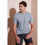 Buratti Pamuklu Regular Fit Bisiklet Yaka T Shirt Erkek T Shirt 59020204 - Açık Gri