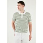 Buratti Pamuklu Regular Fit Çizgili Polo Yaka T Shirt Erkek POLO YAKA T SHİRT 5903009