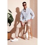 Buratti Pamuklu Regular Fit Düğmeli Yaka Gömlek Erkek Gömlek CF24S116488 - Nefti Yeşili