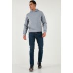 Buratti Pamuklu Regular Fit Normal Bel Boru Paça Jeans Erkek Kot Pantolon 2211C35PARMA - Mavi - 31 - 32