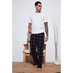 Buratti Pamuklu Regular Fit Normal Bel Düz Paça Cepli 2'li Paket Pijama Altı Erkek PİJAMA ALTI 6574003S2