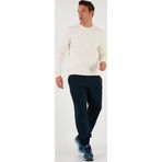 Buratti Pamuklu Regular Fit Normal Bel Lastikli Paça Cepli Erkek Eşofman Altı 59080153W4 KOYU LACİVERT