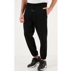 Buratti Pamuklu Regular Fit Normal Bel Lastikli Paça Cepli Erkek Eşofman Altı 59080153W4 SİYAH