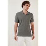 Buratti Pamuklu Regular Fit Polo T Shirt Erkek Polo T Shirt 5902645 - Açık Haki