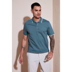 Buratti Pamuklu Regular Fit Polo Yaka T Shirt Erkek Polo Yaka T Shirt 5902063 - Petrol