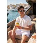 Buratti Pamuklu Regular Fit Şerit Detaylı T Shirt Erkek T Shirt 5904089 - Beyaz - XL