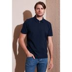 Buratti Pamuklu Regular Fit Yarım Fermuarlı Polo Yaka T Shirt Erkek POLO YAKA T SHİRT Babalar Günü Özel 5902972
