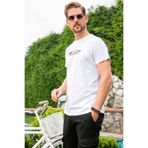 Buratti Pamuklu Slim Fit Bisiklet Yaka Yazılı T Shirt Erkek T SHİRT Babalar Günü Özel 541ENJOY