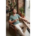 Buratti Pamuklu Slim Fit V Yaka T Shirt Erkek T Shirt 5902719 - Nefti - 2XL