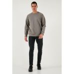 Buratti Pamuklu Slim Fit Yüksek Bel Dar Paça Jeans Erkek Kot Pantolon 3300C30TOKYO - Siyah - 32 - 32