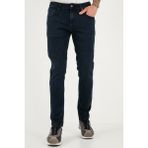 Buratti Pamuklu Slim Fit Yüksek Bel Dar Paça Jeans Erkek Kot Pantolon 3300C47TOKYO - Lacivert - 32 - 32
