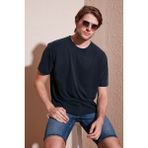 Buratti Regular Fit Bisiklet Yaka Basic T Shirt Erkek T Shirt 5902924 - Antrasit - XL