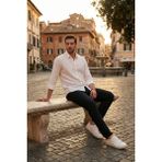 Buratti Regular Fit Normal Bel Düz Paça Pantolon Erkek Pantolon 6689255 - Siyah