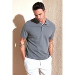 Buratti Regular Fit Pamuklu Düğmeli Polo T Shirt Erkek Polo 5902326 - Açık Haki