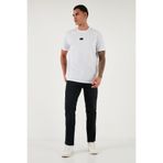 Buratti Streç Pamuklu Comfort Fit Yüksek Bel Boru Paça Jeans Erkek KOT PANTOLON 4412C14TEXAS