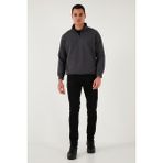 Buratti Streç Pamuklu Slim Fit Normal Bel Dar Paça Jeans Erkek Kot Pantolon 1115C01NAPOLI - Siyah - 31 - 32