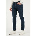Buratti Streç Pamuklu Slim Fit Normal Bel Dar Paça Jeans Erkek Kot Pantolon 1115C42NAPOLI - Lacivert - 30 - 30