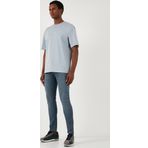Buratti Streç Pamuklu Slim Fit Normal Bel Dar Paça Jeans Erkek Kot Pantolon 1120S02NAPOLI MAVİ