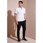 Buratti Streç Regular Fit Normal Bel Düz Paça Jogger Erkek Pantolon Cf25617953 Siyah