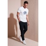 Buratti Streç Regular Fit Normal Bel Düz Paça Jogger Pantolon Erkek Pantolon CF25617801 - Siyah