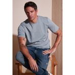 Buratti Yazı Detaylı Pamuklu Regular Fit Bisiklet Yaka T Shirt Erkek T SHİRT Babalar Günü Özel 59020203