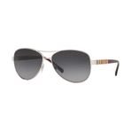 Burberry BU 3080 1300T3 .59 Metal Gri Kadın Güneş Gözlüğü