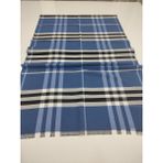 Burberry Ekose Şal Kot Mavi