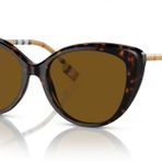 BURBERRY Güneş Gözlüğü BE 4407 385483 Koyu Havana Kahverengi Polar, Koyu Havana Kahverengi Polar, 54/17/140