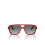 Burberry Kids JB4340 Geometrik Kırmızı Unisex Çocuk Güneş Gözlüğü