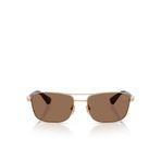 BURBERRY Unisex Metal Güneş Gözlüğü, 8056262458310, Altın, Unisex - yetişkin
