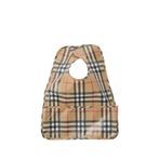 Burberry Wesley Check Ekose Desenli Unisex Çocuk Mama Önlüğü - Bej