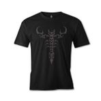 Burç Scorpio Tatoo Siyah Erkek Atlet