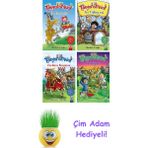 Burchett 4 Kitap Seti + Çim Adam Hediye - Hayır
