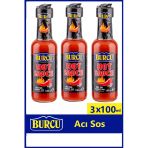 Burcu Acı Sos 100 ml x 3 Adet