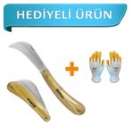 Burcu Aşı Bıçağı Ceviz Aşı Çakısı 19 Cm (eldiven Hediyeli)
