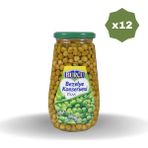 Burcu Bezelye 570 gr x 12 Adet