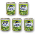 Burcu Bezelye Konservesi 830 gr x 5 Adet
