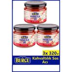 Burcu Kahvaltılık Sos Acı 320 gr x 3 Adet