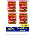 Burcu Kimchi Fermente Kore Turşusu 200 gr x 4 Adet