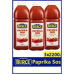 Burcu Paprika Sos 2200 gr x 3 Adet - 2,2 kg